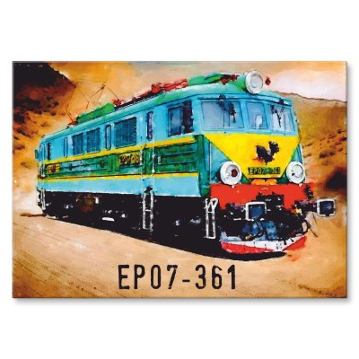 Plakat metalowy EP07-361 kolor Prezent