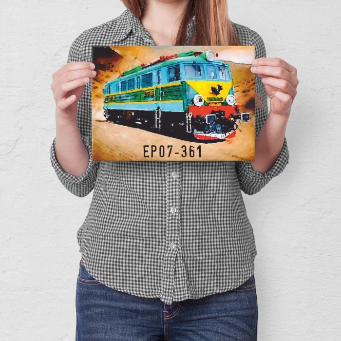 Poster metal EP07-361 kolor gift