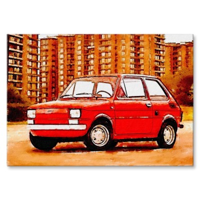 Poster metal 126p kolor gift