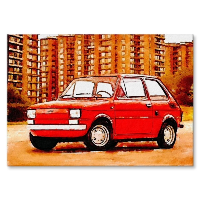 Poster metal 126p kolor gift