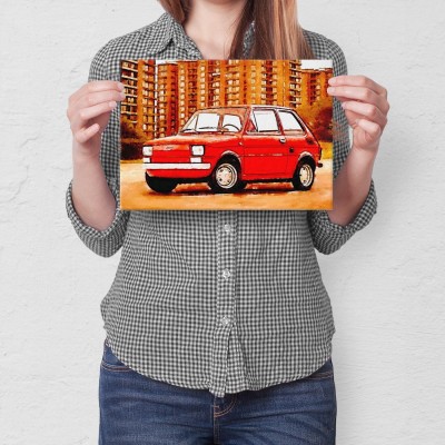 Poster metal 126p kolor gift