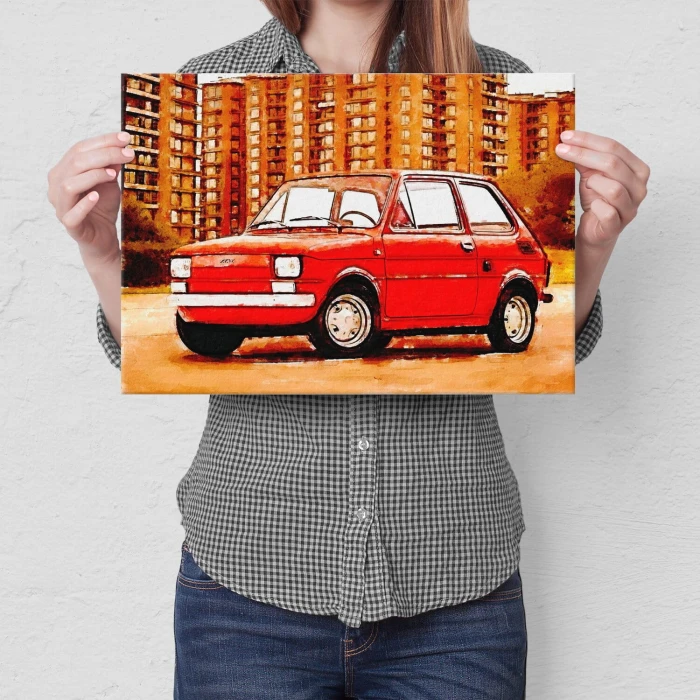 Poster metal 126p kolor gift