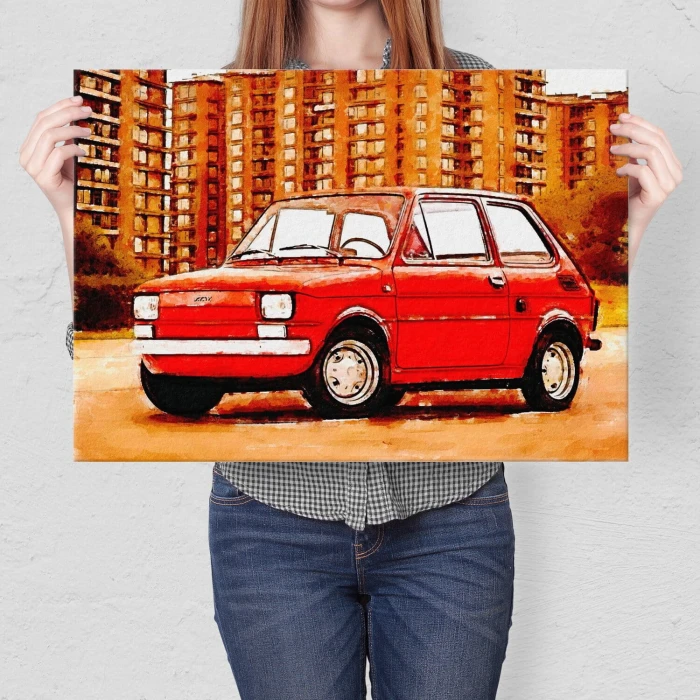 Poster metal 126p kolor gift