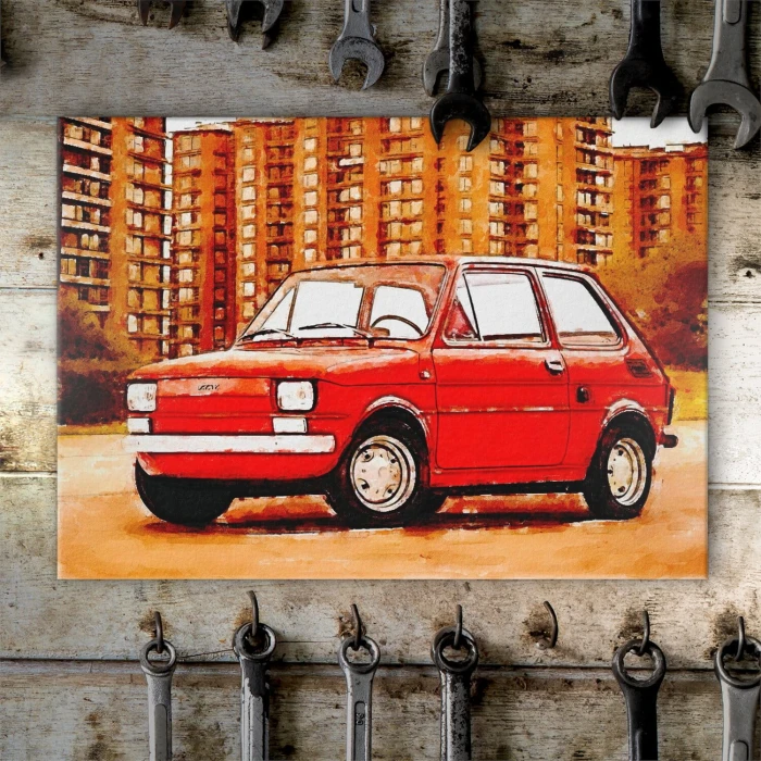 Poster metal 126p kolor gift