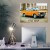 Plakat metalowy Fiat 125p kolor Prezent