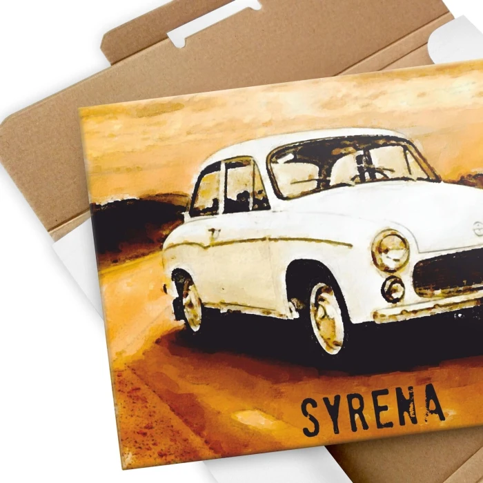 Poster metal Syrena kolor gift