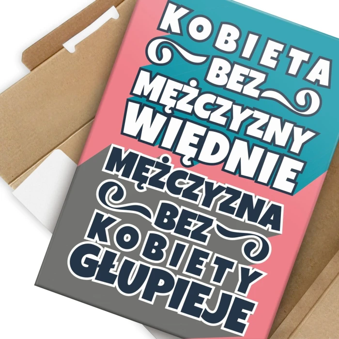Poster metal kobieta więdnie gift