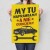 Poster metal MY TU NAPRAWIAMY gift