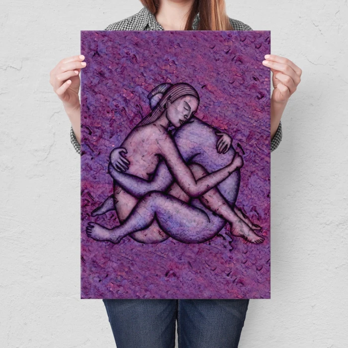Plakat metalowy Kamasutra Prezent