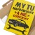 Poster metal MY TU NAPRAWIAMY gift