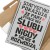 Poster metal statystyki pokazują gift