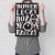 Plakat metalowy rower leczy Prezent