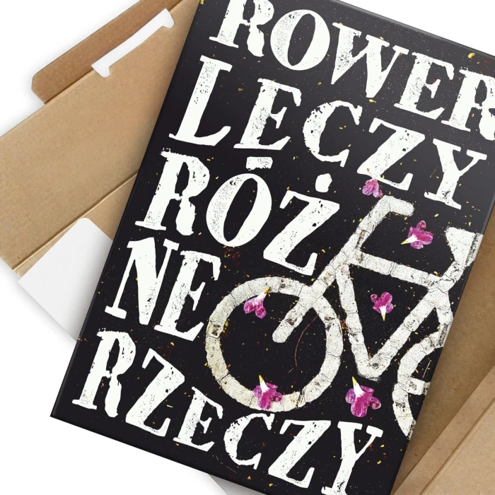Plakat metalowy rower leczy Prezent