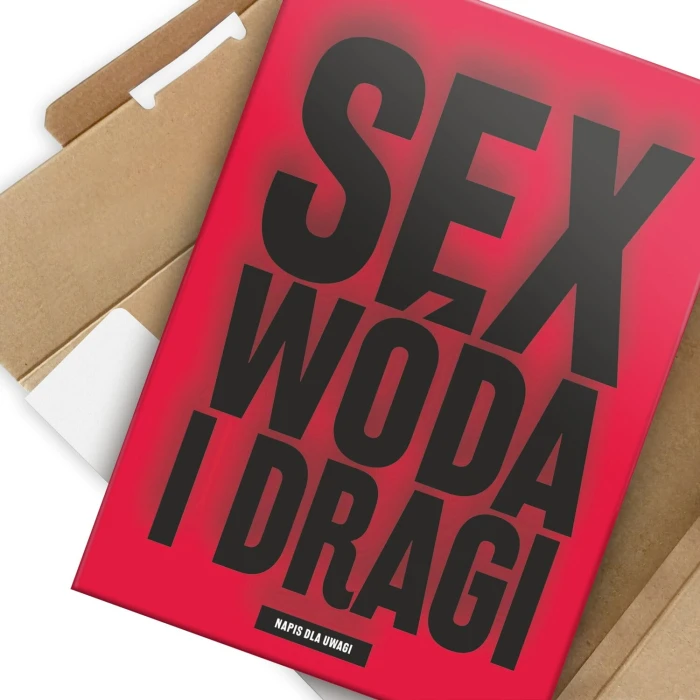 Poster metal sex wóda i dragi gift