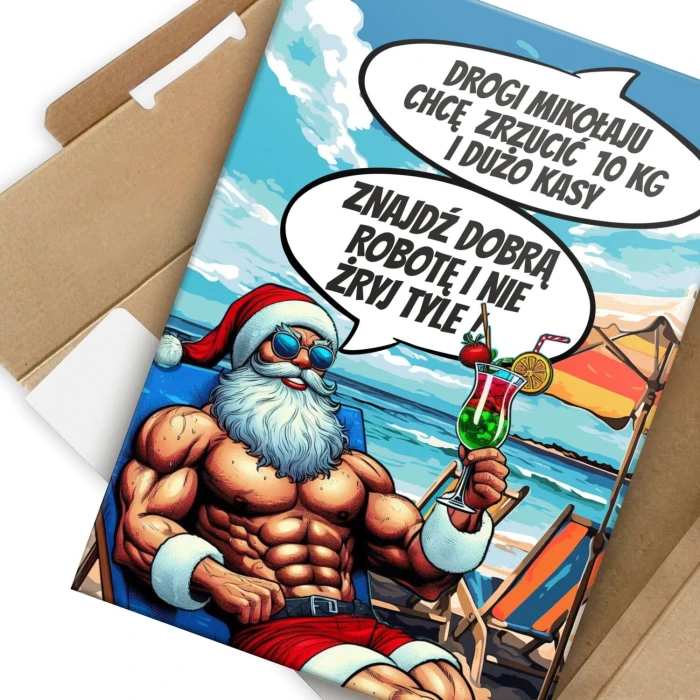 Poster metal od Mikołaja gift