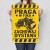 Poster metal praca w toku gift