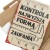 Poster metal Kontrola PRL gift
