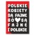 Poster metal POLSKIE KOBIETY gift