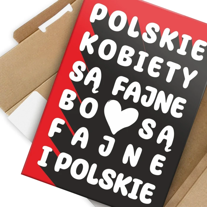 Plakat metalowy POLSKIE KOBIETY Prezent