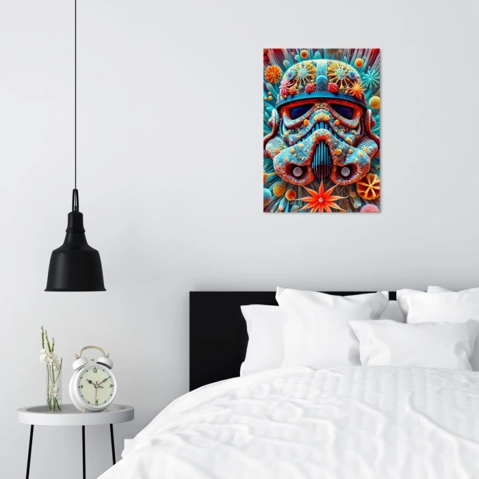 Poster metal colorful droid gift
