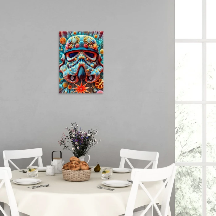 Poster metal colorful droid gift