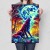 Poster metal wolf at night gift