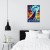 Poster metal wolf at night gift