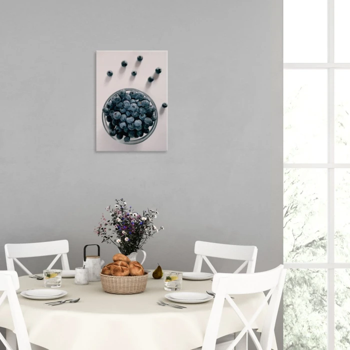 Plakat metalowy Jagody Prezent