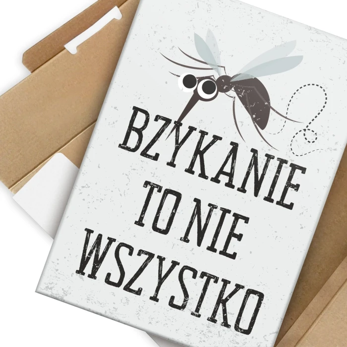 Plakat metalowy Bzykanie to nie wszystko Prezent