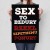 Plakat metalowy Sex to bzdury Prezent