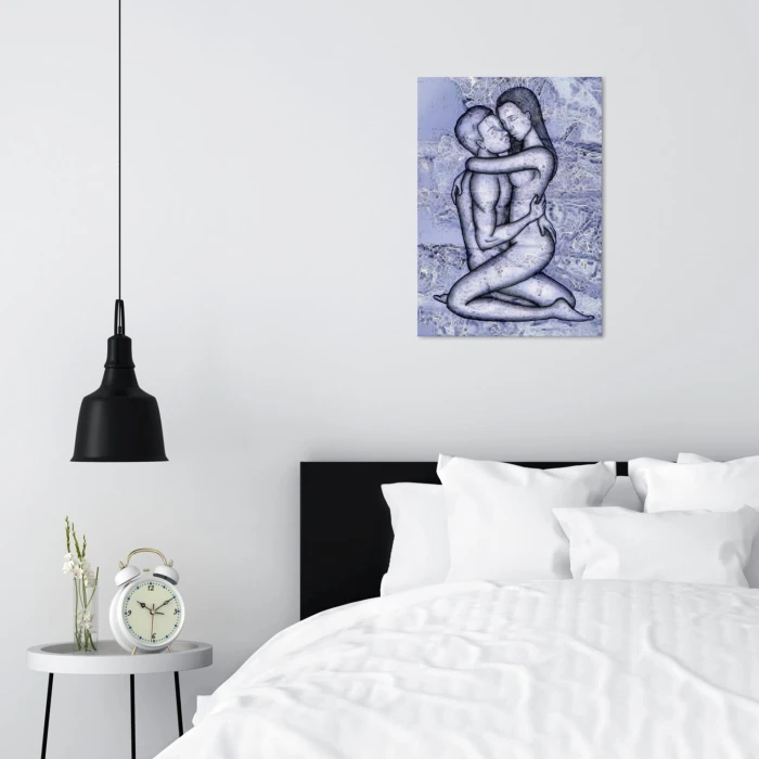Plakat metalowy Kamasutra Prezent