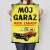 Plakat metalowy Mój garaż Fiat 125P Prezent