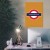 Plakat metalowy Underground Prezent