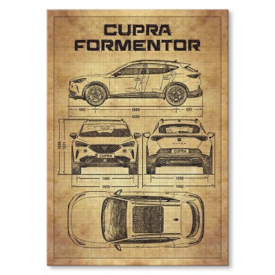 Poster metal CUPRA FORMENTOR gift