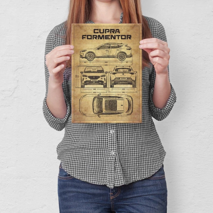 Poster metal CUPRA FORMENTOR gift