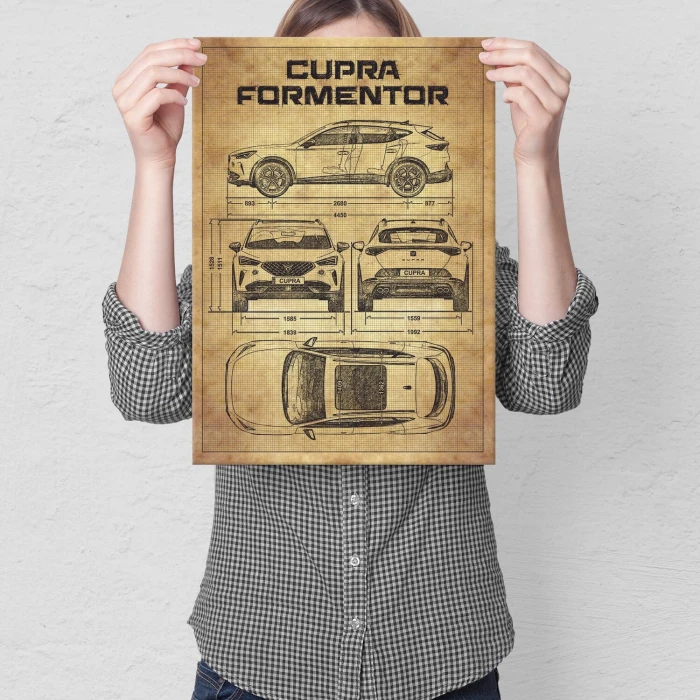 Plakat metalowy CUPRA FORMENTOR Prezent