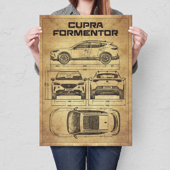 Poster metal CUPRA FORMENTOR gift