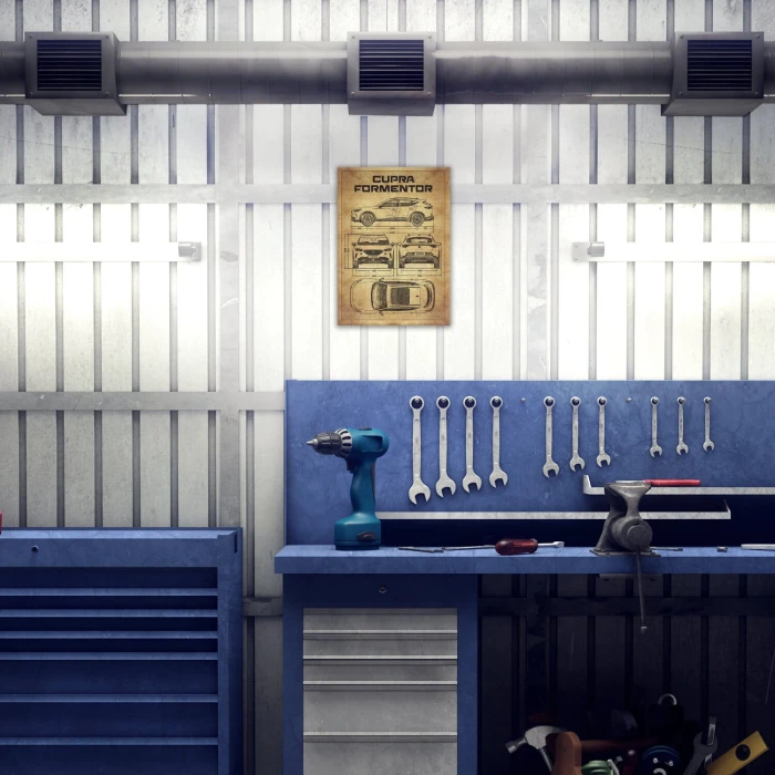 Plakat metalowy CUPRA FORMENTOR Prezent