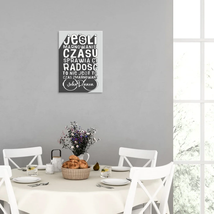 Plakat metalowy John Lennon Prezent