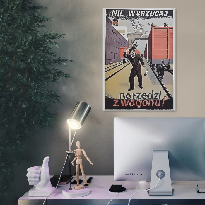 Poster metal nie wyrzucaj narzędzi gift