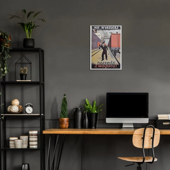 Poster metal nie wyrzucaj narzędzi gift