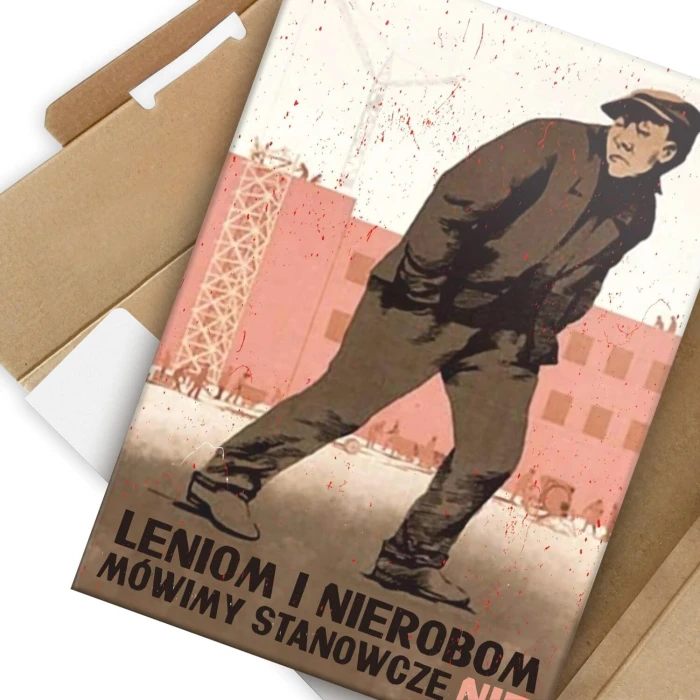 Poster metal leniom i nierobom gift