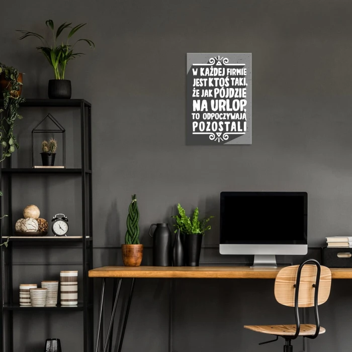 Poster metal w każdej firmie gift