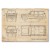 Plakat metalowy Toyota Land Cruiser Samochód Auto Motoryzacja Patent Retro Prezent