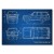 Plakat metalowy Toyota Land Cruiser Samochód Auto Motoryzacja Patent Tech Prezent