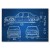 Plakat metalowy Tatra 613 Samochód Auto Motoryzacja Patent Tech Prezent