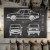 Poster metal Skoda 120 Samochód Auto Motoryzacja Patent Slate gift