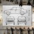 Plakat metalowy Skoda 105 Samochód Auto Motoryzacja Patent Stone Prezent