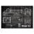 Plakat metalowy PRAGA V3S Samochód Auto Ciężarówka Patent Slate Prezent
