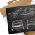 Poster metal Skoda 130 RS Samochód Auto Motoryzacja Patent Slate gift